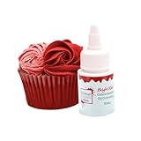 Colour Splash Oil Based Food Colour | Bright Red | Vibrant Edible Colour For Baking, Colours Buttercream, Cake Mix, Chocolate - 30ml