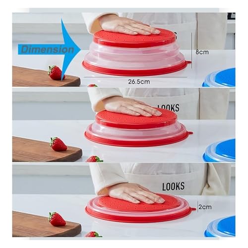 Pare-éclaboussures pour micro-ondes idéal pour repas rapides