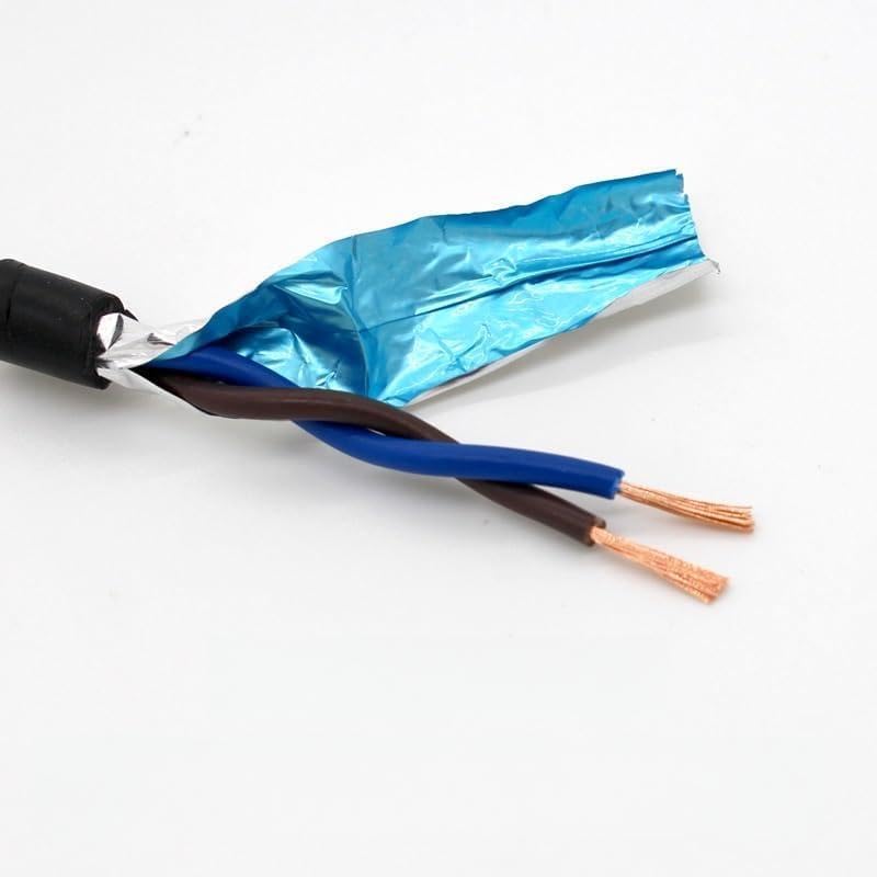 20 22 18 26 24AWG 5 Meters Twisted Pair Shielded Cable 2 4 6 8 10 12 core PVC Pure Copper core Communication Signal Soft Control Cable(1 Meters Price,24 CORES_20 AWG 0.5MM)
