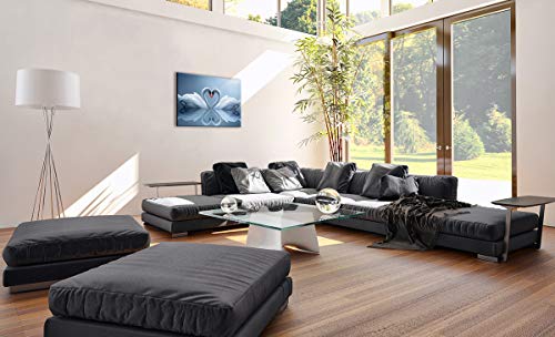 Schilderij op glas - Print Wandschilderij - stoom water laden - 70x50cm - Glass Print Schilderij - Wandafbeelding… - Image 4