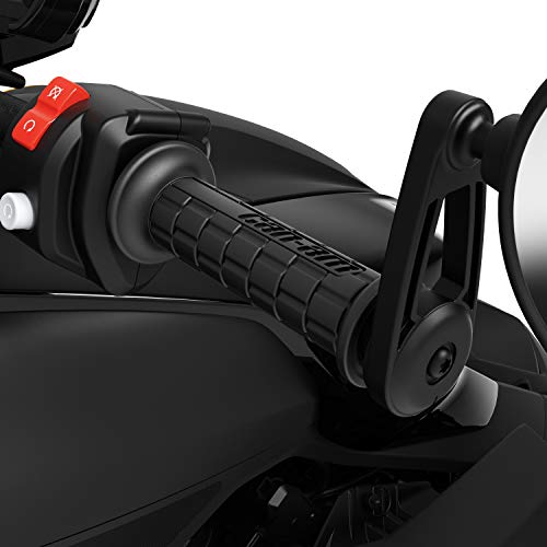 Poignées guidon Can-Am Ryker B-160 anti-vibration et grip antidérapant noir 219400810