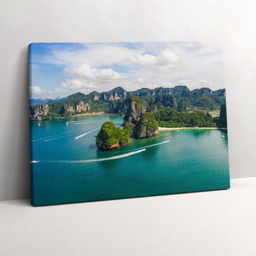 Peinture murale Île en Thaïlande Wallfluent pour Sublimer un Grand Mur Vide 80x60