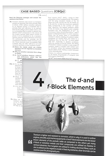 Image of Educart CBSE Class 12 Chemistry Question Bank 2026-27 | 2027 Syllabus | Chapter-wise PYQs, MCQs, Case-Based Qs, Numericals & Notes | NCERT-Based