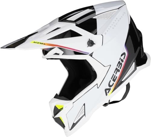 Acerbis CASCO T711 BIANCO/NERO M