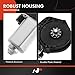 A-Premium Power Window Lift Motor Compatible with Ford Mustang 1980-1993 & Mercury Capri 1981-1986 & Lincoln Continental 1988-1994, Replace# E4ZZ6623394-A