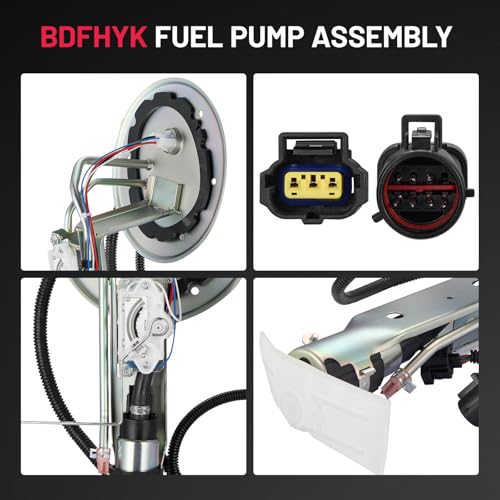 Image of BDFHYK Electric Fuel Pump Module Assembly Compatible with Ford Crown Victoria 1997 4.6L V8, Compatible with Lincoln Town Car 1997 4.6L V8 Replace E2222S