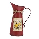 Décoration bohème : ce seau à fleurs en fer est très pratique et idéal pour réaliser des compositions ou d’autres décorations d’intérieur