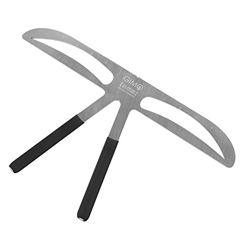 YUELY Permanent Makeup Eyebrow Tatoo Shaper Easy To Use Eyebrow Stencil Makeup KIt DIY Template Stencil Shaping Tool（Natural Eyebrow）