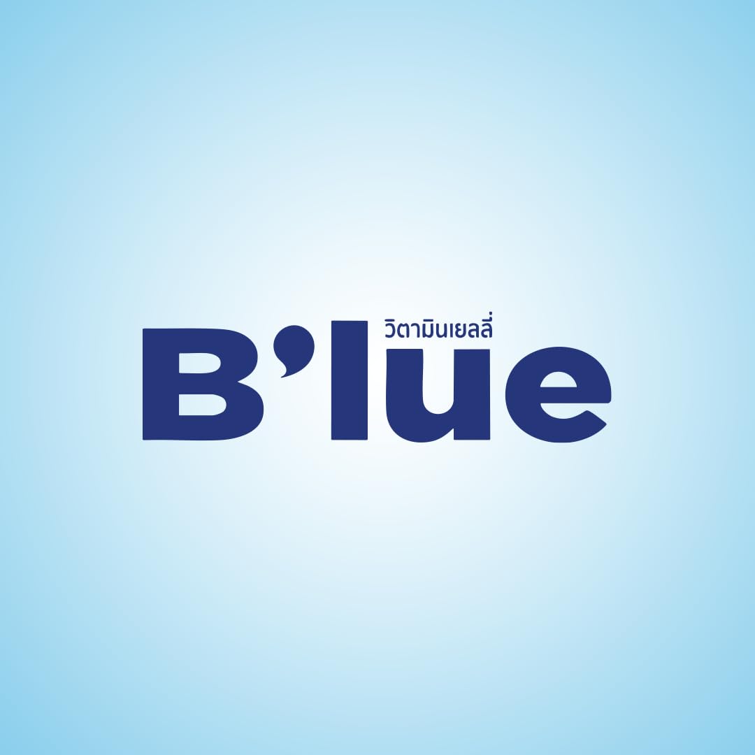 B'lue Eau Aromatisée Saveur Pomme avec Vitamine C200, B3, B6, B12, 50cl, Lot de 24