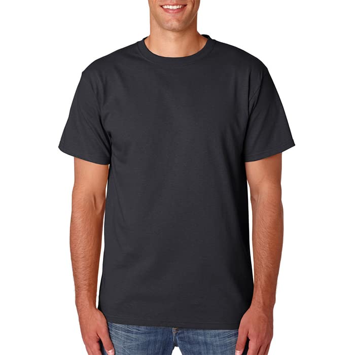 BOD HOME, Pack 1 o 2 Camisetas de Hombre Manga Corta, 100% Algodón, Cuello Redondo, Transpirable, Colores Lisos, Horma Ligeramente Ajustada, Casual, Cómoda, Básica, Tallas S, M, L, XL, XXL, XXXL