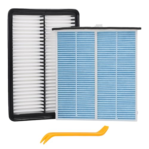 Ryvclim Engine Air Filter & Cabin Air Filter Combo Fits Mazda CX-5 2013-2025 2.0L/2.5L (Not for Turbo) Mazda 3 2014-2018 Mazda 6 2014-2021 2.5L (Not for Turbo) - CF11811 & CA11259