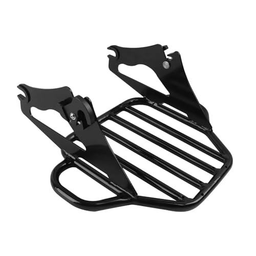 Porte-bagages de moto amovible noir brillant pour Tour Pack Street Glide et Road King 09-25