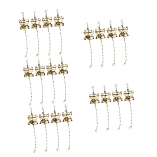 Yardenfun 20pcs Kerosene Lamp Wick Holder Replacement Wicks for Vintage Oil Lamps for Home Decor and Emergency Lighting Safe Easy to Use