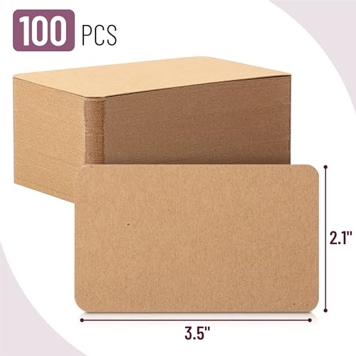 Mr. Pen RRNR100M318 Kraft Mini Note Cards thumb #1