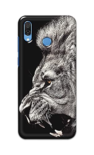 Image of Roaring Lion Hard Back Case Cover for Honor Play, COR-AL10, COR-L29, COR-L09 Back Cover -(J5) VNS2225