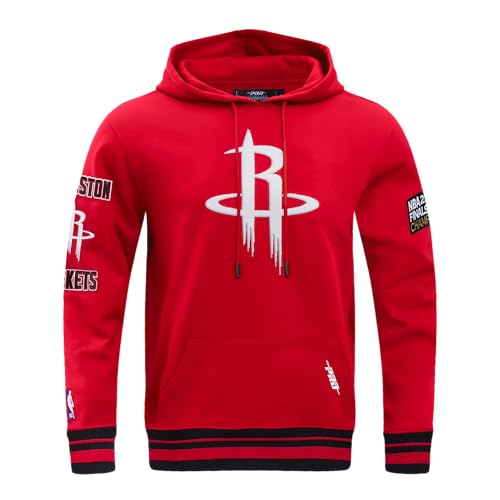 Image of Pro Standard Mens NBA Retro Classics Brushed Back French Terry Pull Over Hoodie