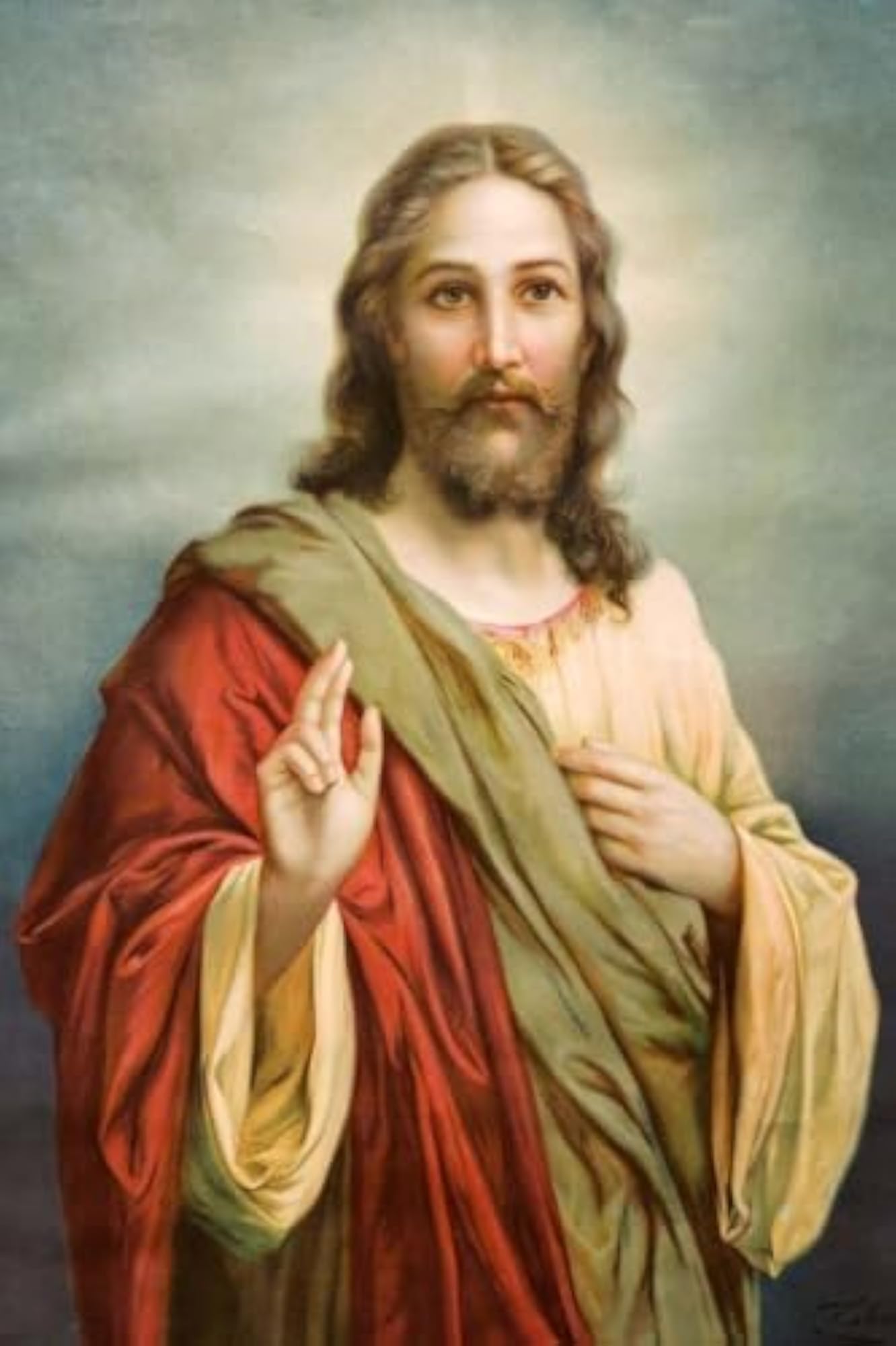 Jesus Christ Fine Art Paper Wallpaper Poster