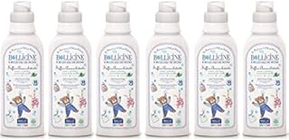 Bollicine Baby Fabric Softener Eco Organic Vegan Dermatology Tested for Sensitive Skin, Concentrated 33 Washes 500ml (Six Bottle Pack)