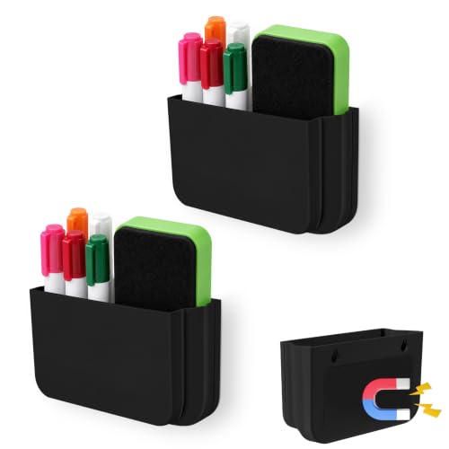 Image of OSDUE Magnetic Pen Holder Foldable 2 Pack
