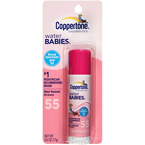 Coppertone WaterBABIES Stick SPF 55, 0.6 Ounce (Pack of 1)