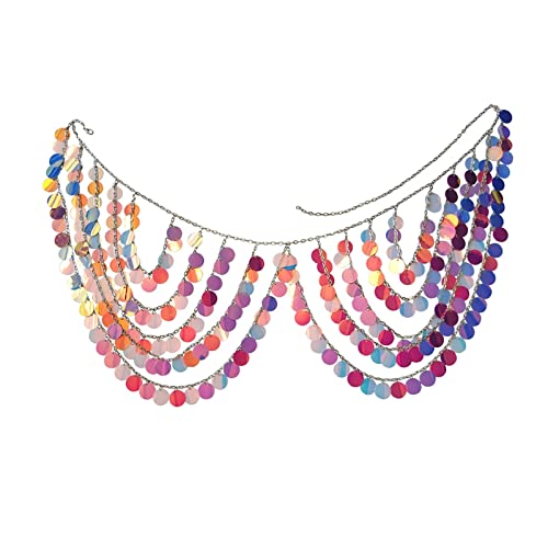 Cadena para el vientre accesorios para el cuerpo mujer cinturones de cintura ajustables de 104 cm