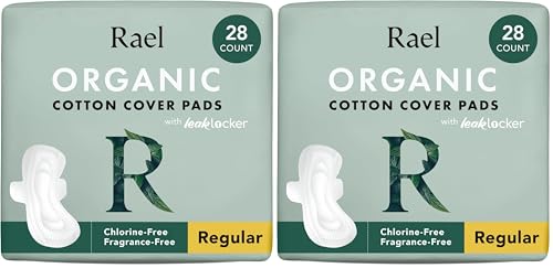 Compresas menstruales postparto Rael para evitar irritaciones en piel sensible