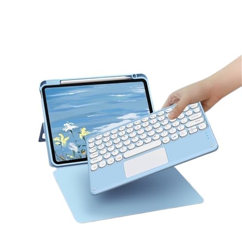 Funda protectora teclado iPad 11 generacion verde oscuro YSJX 5