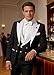 CKGJLJ Men's Tuxedos 3 Piece Suit Set Boys Prom Tuxed Black Double Breasted Tuxedo Suit Men Black and White Peak Lapel Wedding Groomsman Elegant XS Suits for Men 3 Piece Fashion 2026