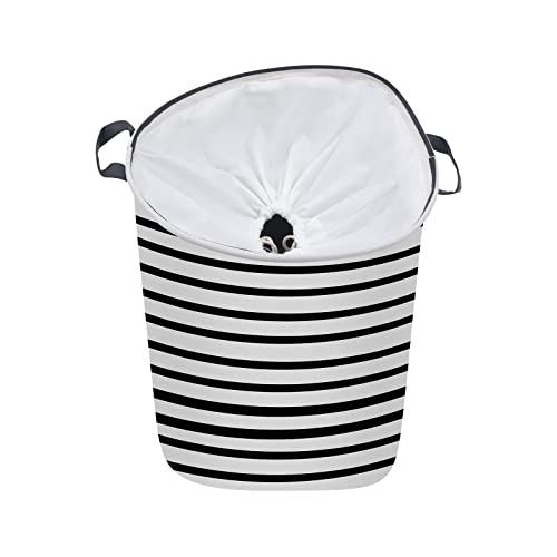 Laundry Basket Laundry Hamper Freestanding Laundry Basket, Collapsible Large Drawstring Clothes Hamper Storage With Handle #TOP4