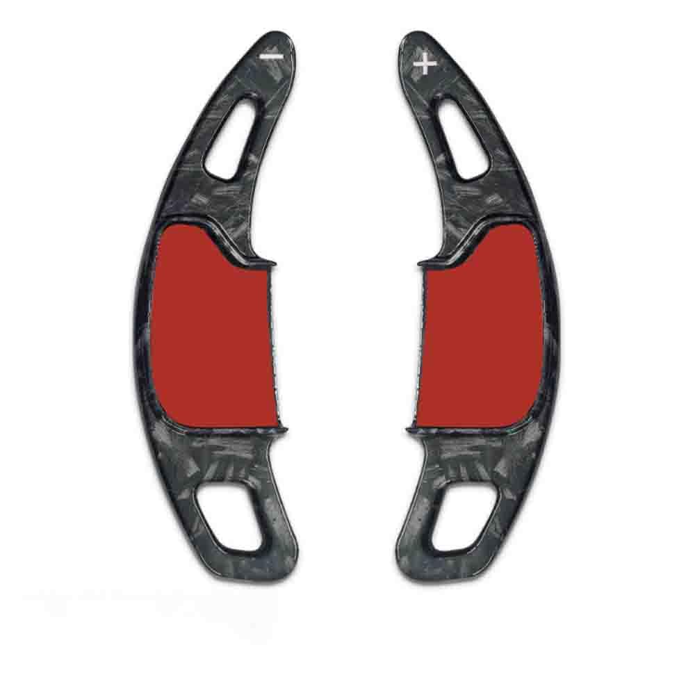 SMOXNMYXH 2PCS Car Wheel Paddle Shifter Steering, for Lincoln Paddle Shifter Extended Cover Steerin Interior Accessories,A