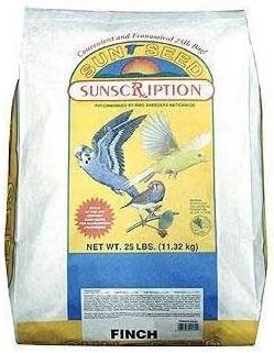 Sun Seed Company Bss40016 Economical Mix Finch Food, 25-Pound