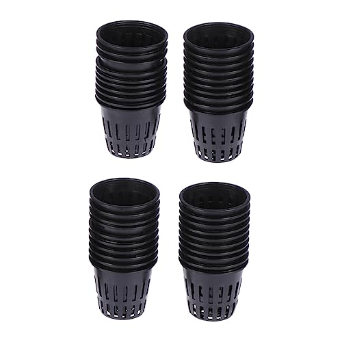 GARIOUANS 80 Pezzi per grandi dimensioni fuori cestino pentola secchio per vegetali tazze rete per piantare plastica Riutilizzabile
