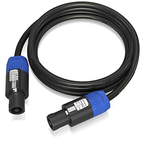 Behringer GLC2-300 Gold Performance 3 m (10 ft) Lautsprecherkabel mit verdrillten Lautsprecheranschlüssen