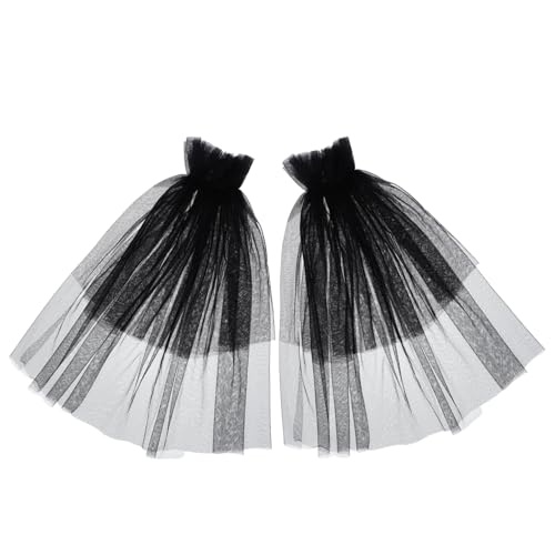 minkissy Bridal Gown Sleeves Elegant Sheer Tulle Arm Covers Versatile Wedding Dress Sleeves for Celebrations