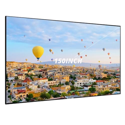 Pantalla de proyector marco fijo 72 pulgadas