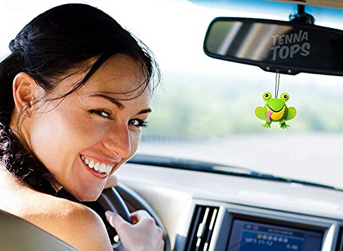 Tenna Tops Green Frog Froggy Car Antenna Topper/Mirror Dangler/Cute Dashboard Accessory (Fits Fat Stubby Antenna) #TOP6