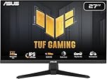 ASUS TUF Gaming VG279QE5A Gaming Monitor – 27-inch, Full HD(1920x1080), Overclock to 146Hz(Above 144Hz), IPS, ELMB Sync, 1ms MPRT, Stereo speaker, Variable Overdrive, DisplayWidget Center