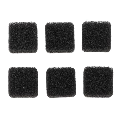 Annadue 6 Stück Mikrofon Windschutz, Geräuschreduzierung, Schwamm, Kamera Mikrofon Windschutzscheibe für X4 X3 Kamera mit Einfacher Installation