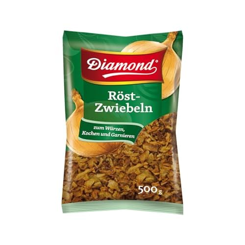 DIAMOND Röstzwiebeln, Großpackung, zum Würzen, Kochen und Garnieren - 1 x 500 g