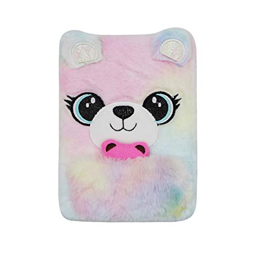 Journal intime alpaga peluche paillettes carnet secret fille fournitures scolaires 160 pages