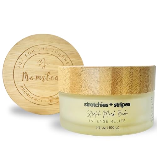 Momstead Stretchies and Stripes Stretch Mark Balm | Intense Relief | Pregnancy Safe