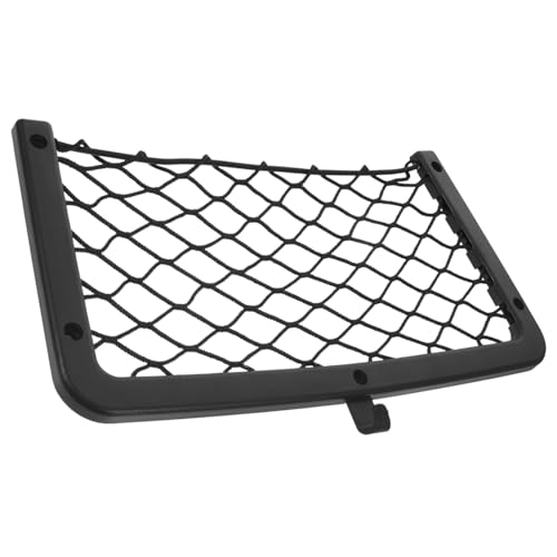 Mikinona Bolsa de Almacenamiento para Coche con Elástica y Ganchos Organizador para Maletero Compatible con Suv Furgoneta Autocaravana y Barco Fácil Instalación y Alta Resistencia