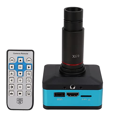 Image of Walfront USB Industrial Microscope Camera with C-Mount Lens 4K HD 12MP 60FPS Microscope Camera Industrial Camera