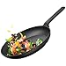 Allgetc poêle à frire 28 cm, poêle à frire antiadhésif de revêtement Whitford, poêle à Omelette Casseroles, Poignée anti-chaleur, Meilleur cadeau de Noël et nouvel an à sa femme, noir