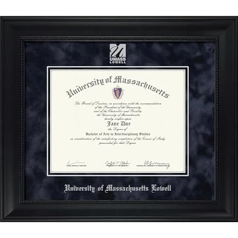 New England Picture UMass Lowell Diploma Frame – Officially Licensed Cover
