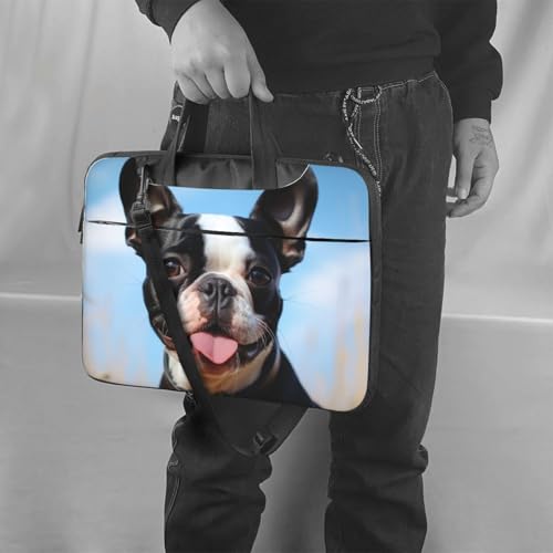 Pochette ordinateur Boston Terrier antichoc pour éviter les rayures