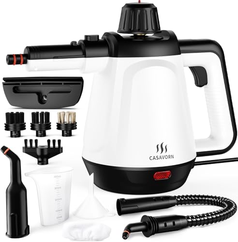 1200W Handheld Steam Cleaner for Home, Powerful Natural...