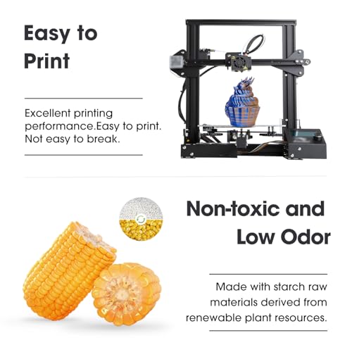 Image of eSUN Silk Mystic PLA Filament 1.75mm, Shiny Silk Three Color Co Extrusion 3D Printer Filament, 1KG (2.2 LBS) Spool 3D Printing Color Change Filament for 3D Printers,Blue Orange Green