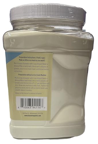 Keystone Pantry Keto Ice Cream Mix – Vanilla – 0.5G Net Carbs & 40 Calories Per Serving - 3Lb Bulk Container – No Added Sugar – Gluten Free – Low Carb – Keto & Diabetic Friendly thumb #2
