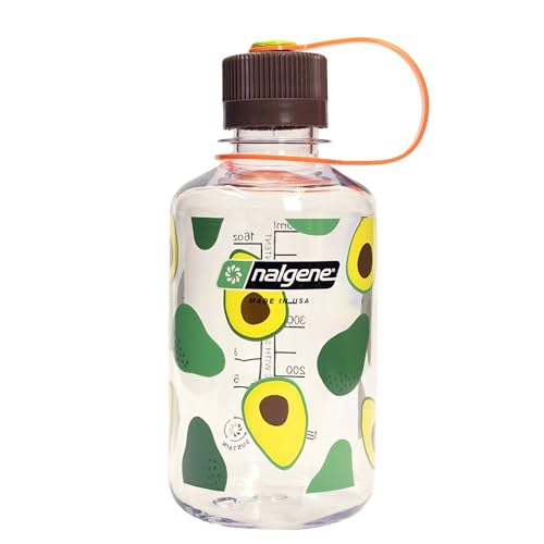 Image of Nalgene 16 oz Narrow Mouth Water Bottle, Avocado